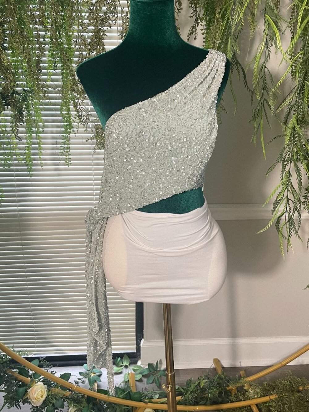 Retrofete | Quinn Top in Mint Aqua
